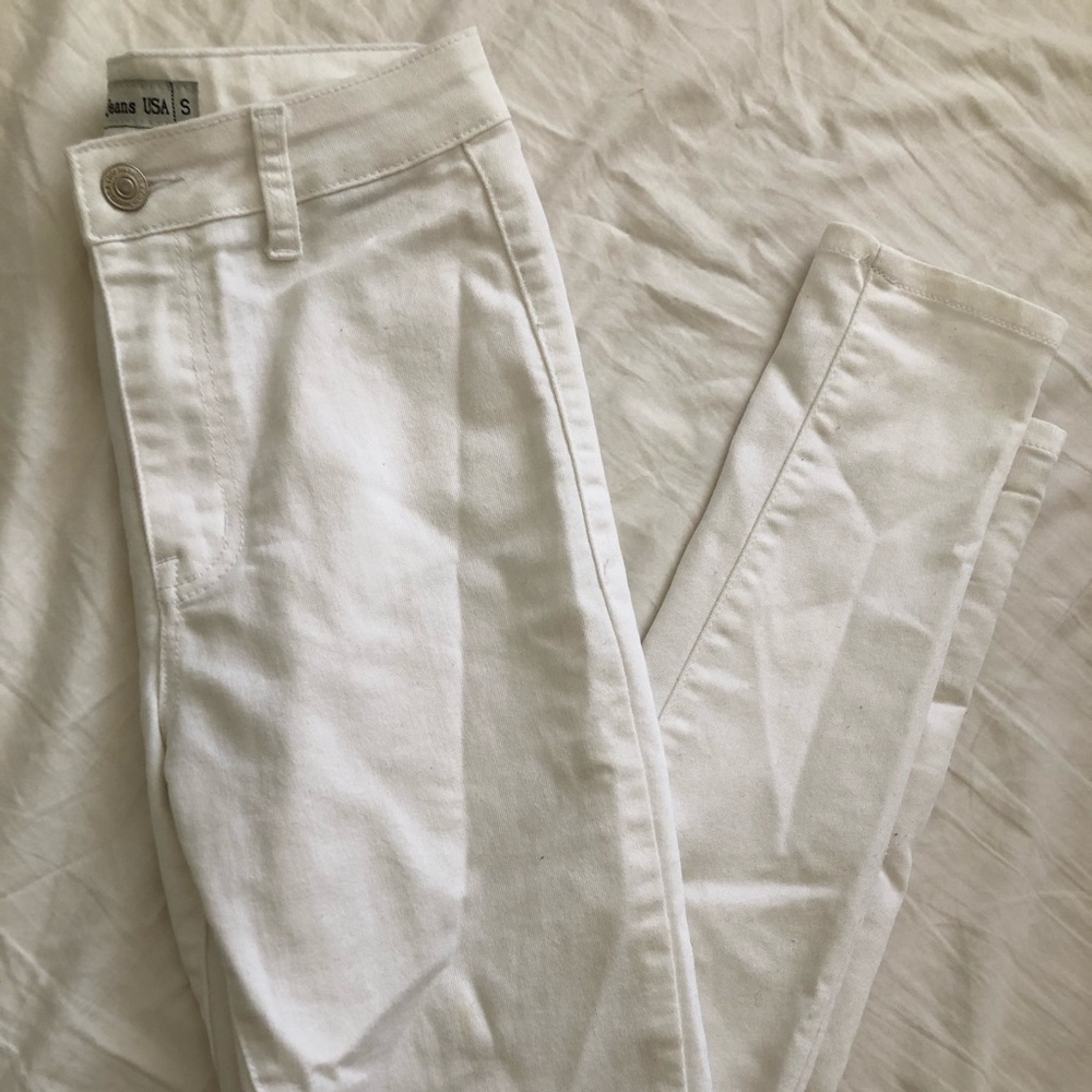 CIELO White Skinny Jeans high waisted size small